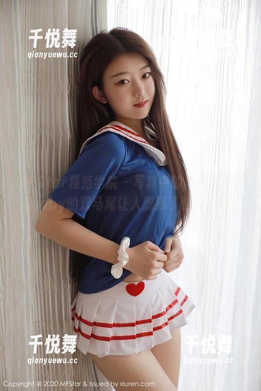 MFStar模范学院-李颖煊baby MFStar模范学院 - 写真中的风车,李颖煊baby的双马尾让人想到了秋天的风!