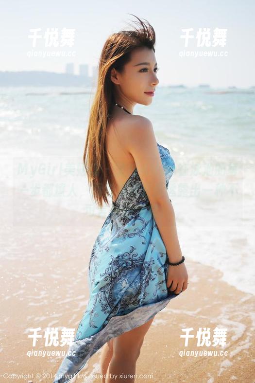 MyGirl美媛馆-艾然Airan MyGirl美媛馆 - 艾然Airan在泳池的每一步都撩人,图包和合集都透露出一种不可言喻的气息。